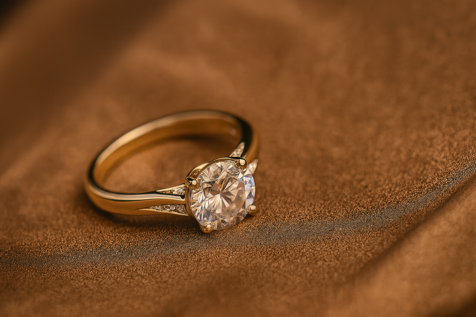 Noisy background jewelry photo example